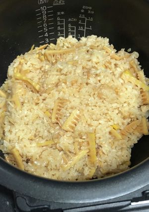 筍炊き込みご飯(※味濃いめ)-レシピのメイン写真