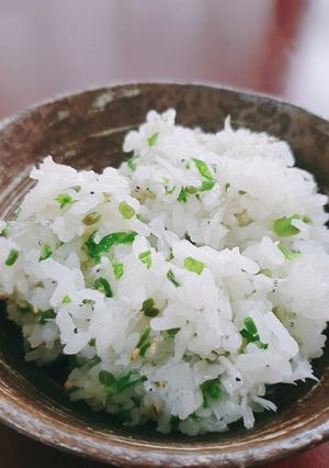 コシアブラとシラスの混ぜご飯-レシピのメイン写真