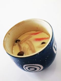 オーブンで簡単!栗の甘露煮茶碗蒸し-レシピのメイン写真