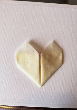 ハート♡春巻き　折り方-レシピのメイン写真