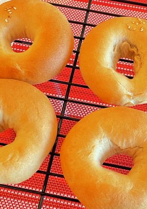 オートファイバーでダイエットベーグル★-レシピのメイン写真