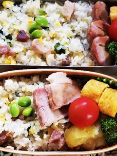 塩豚チャーハン弁当(5.18)-レシピのメイン写真