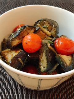 茄子とトマトの揚げ浸し♡-レシピのメイン写真