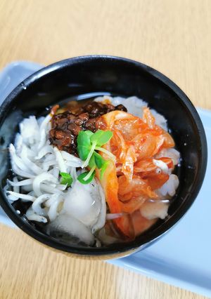 もろみキムチの冷やし茶漬け-レシピのメイン写真
