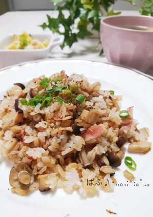 炒めるだけ～☆椎茸好きの〝きのこピラフ〟-レシピのメイン写真