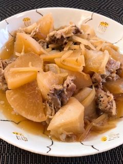 圧力鍋で、大根と豚肉のとろとろ煮♡-レシピのメイン写真