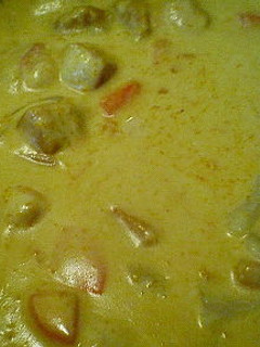 かぼちゃと鶏団子のクリームシチュー-レシピのメイン写真