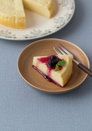 電気圧力鍋で簡単◎スフレチーズケーキ-レシピのメイン写真