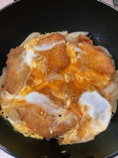 余った豚カツを冷凍してカツ丼にする方法-レシピのメイン写真