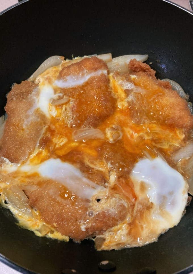 余った豚カツを冷凍してカツ丼にする方法-レシピのメイン写真