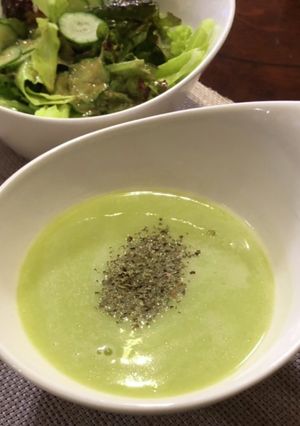 ☆我が家のそら豆スープ☆-レシピのメイン写真
