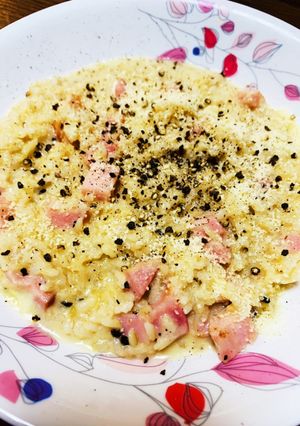玄米チーズリゾット-レシピのメイン写真