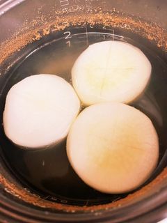 炊飯器 ズボラ ふろふき大根-レシピのメイン写真
