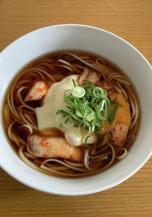 簡単おいしい★キムチーズうどん-レシピのメイン写真
