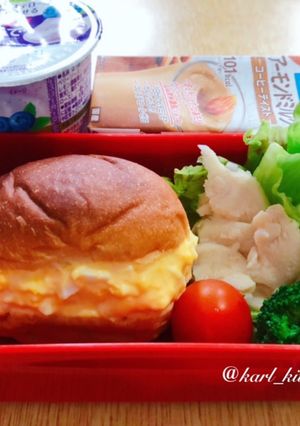 簡単マリトッツォ風卵サンドイッチ弁当-レシピのメイン写真