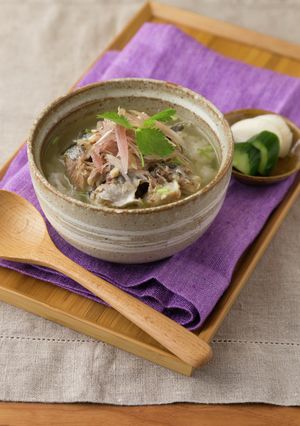 電気圧力鍋で簡単◎自家製 鯵のお茶漬け-レシピのメイン写真