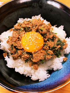 アイヌネギ味噌丼-レシピのメイン写真