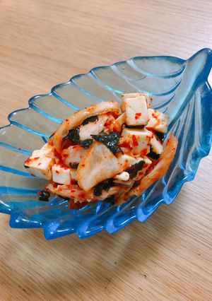 サッと作れるキムチーズおつまみ!-レシピのメイン写真