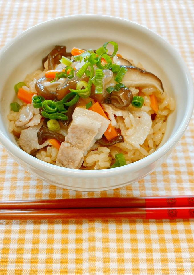 きくらげの中華炊き込みご飯-レシピのメイン写真