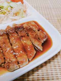 豚ロース✤こってりだけどさっぱりトンテキ-レシピのメイン写真