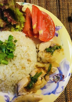 炊飯器でカオマンガイ!! おうちご飯♪-レシピのメイン写真