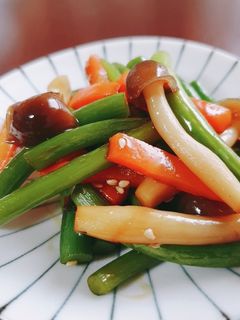 にんにくの芽の甘辛炒め-レシピのメイン写真