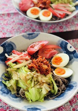 キムチ蕎麦-レシピのメイン写真