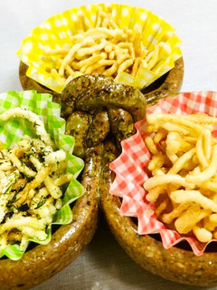 パリパリ美味しい☆簡単パスタスナック3種-レシピのメイン写真