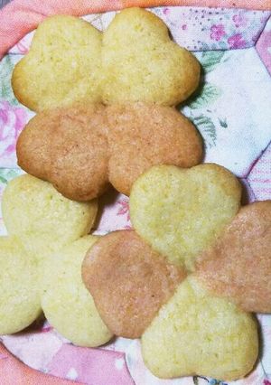 卵なしのクローバークッキー-レシピのメイン写真