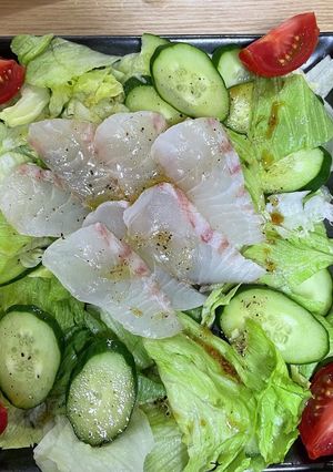 鯛のカルパッチョ-レシピのメイン写真