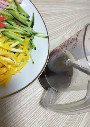 冷やし中華(万能中華タレ)-レシピのメイン写真