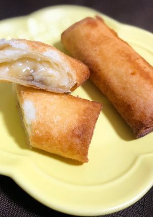 南国スイーツ☆バナナ春巻き-レシピのメイン写真