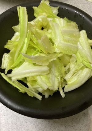 超簡単包丁いらずのやみつきキャベツ-レシピのメイン写真