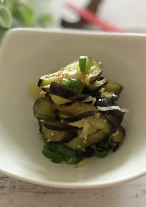 茄子のさっぱり辛子和え-レシピのメイン写真