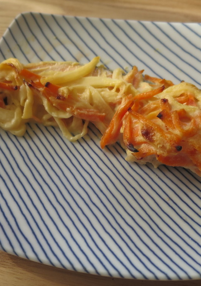 魚のみそマヨ焼き/七尾給食-レシピのメイン写真