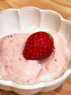 いちごのババロア-レシピのメイン写真