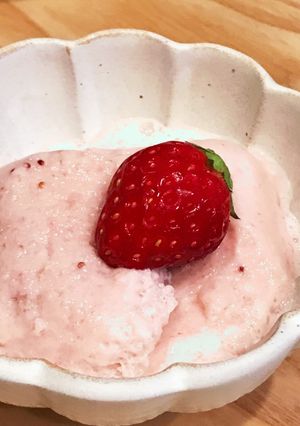 いちごのババロア-レシピのメイン写真