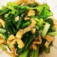 レンジで簡単小松菜と油揚げの煮浸し