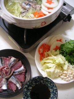 さんまのしゃぶしゃぶ鍋-レシピのメイン写真