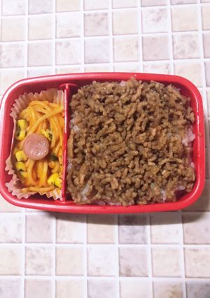 超簡単 昔ながら～そぼろ丼☆-レシピのメイン写真
