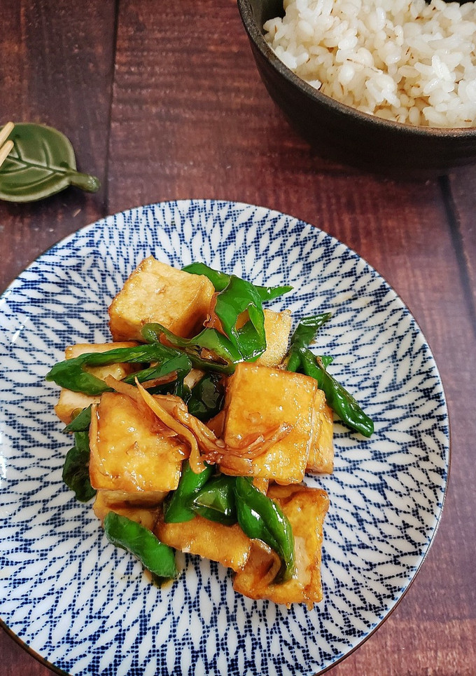 厚揚げとししとうの甘辛生姜焼き-レシピのメイン写真