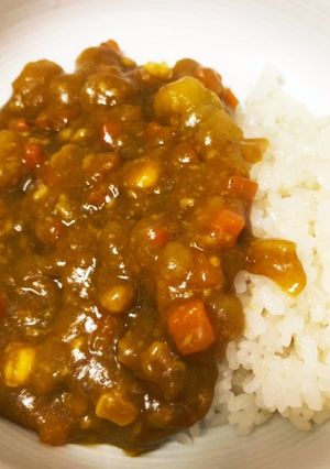 ☆サツマイモカレー☆子供＆ヴィーガン向け-レシピのメイン写真