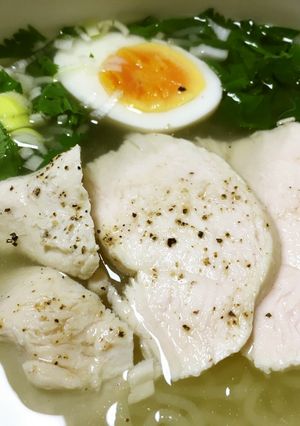 ほったらかし茹で鶏【簡単しっとり】-レシピのメイン写真