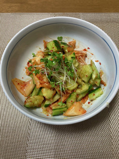 超時短本枝キムチきゅうり香味和え-レシピのメイン写真