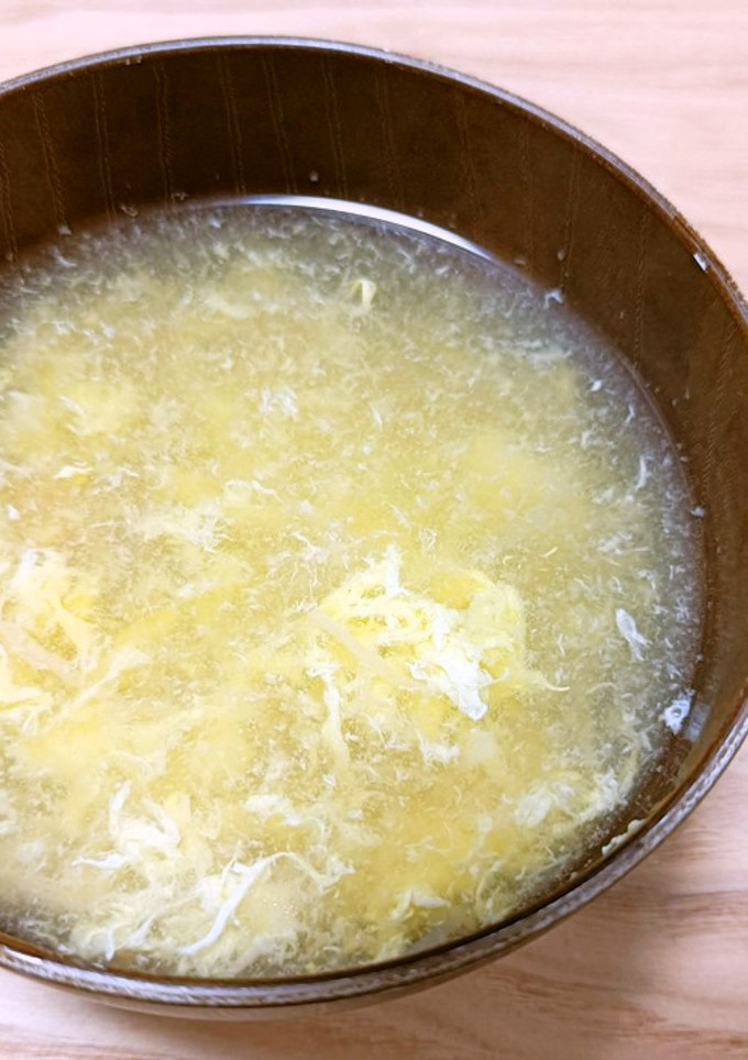 簡単なのに旨い！なめたけ卵中華スープ-レシピのメイン写真
