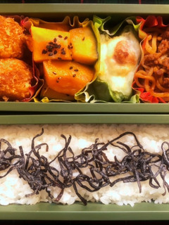 高校生弁当日記(まんまるエビフライ2編)-レシピのメイン写真