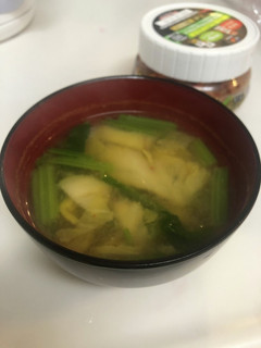 キムチin味噌汁-レシピのメイン写真