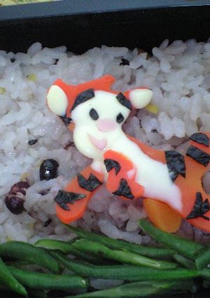 キャラ弁　　☆ベビーティガー☆-レシピのメイン写真