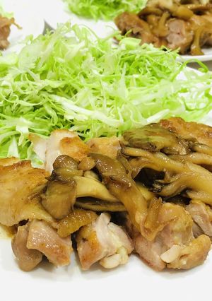材料２つ！　鶏モモ肉のバタぽんステーキ-レシピのメイン写真