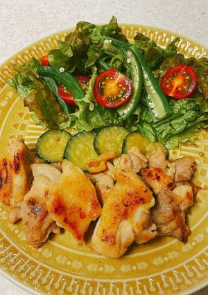 鶏もも肉の醤油麹漬け焼き-レシピのメイン写真